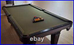 8ft Olhausen BELMONT Pool Table Good condition. Barely used. (+All Accessories)