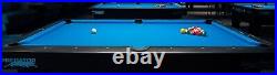 9' Simonis 860 Pool Table Cloth Tournament Blue RARE! With Rail Felt