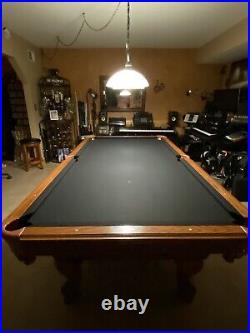 American Heritage Billards Oak Claw Foot 8' Pool Table Plus Much More! L@@K