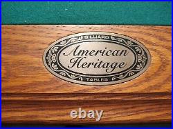 American Heritage Pool Table Slate Regulation 8ft Pooltable