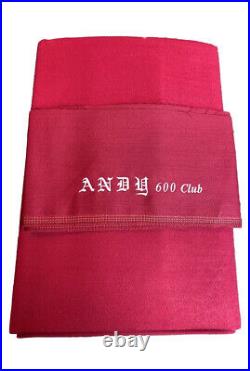 Andy's 600 Cloth 9' Set Burgundy Pool Table Cloth Value added items