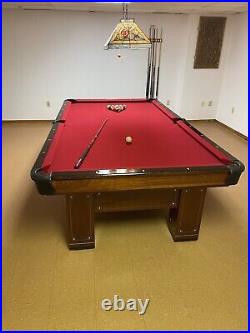 Antique Billiards Pool Table