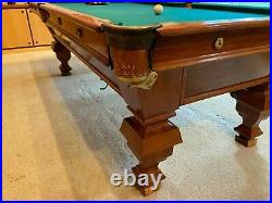 Antique Brunswick Delaware pool table new lower price