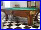 Antique-Vintage-Brunswick-Balke-Collender-Fancy-Pfister-Billiards-Pool-Table-01-zzu