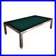 Aramith-Brushed-Stainless-Steel-w-Black-Lacquer-Top-Fusion-Pool-Table-w-Benches-01-tu