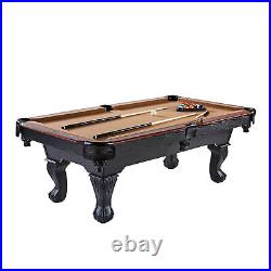 Barrington Billiards 7.5' Belmont Drop Pocket Table withPool Ball & Cue Stick Set