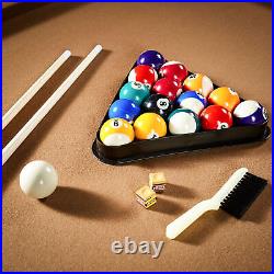 Barrington Billiards 7.5' Belmont Drop Pocket Table withPool Ball & Cue Stick Set