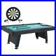 Barrington-Billiards-84-inch-Arcade-Pool-Table-With-Bonus-Dartboard-Set-Green-01-da