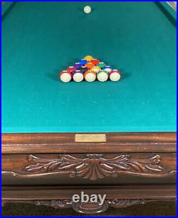 Beautiful Custom Chippendale Pool Table by Charles A. Porter