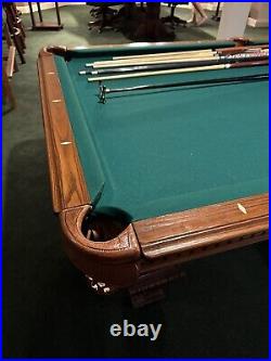 Beautiful Natural Wood Pool Table