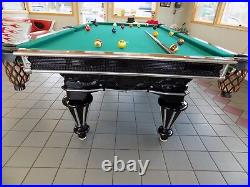 Beautifully restored 1879 C. G. Akam antique Pool/Billiards table