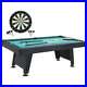 Billiard-84-Arcade-Pool-Table-with-Bonus-Dartboard-Set-Green-Brand-New-01-aap