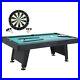 Billiard-84-Arcade-Pool-Table-with-Bonus-Dartboard-Set-Green-black-wood-grain-01-tj