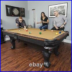 Billiard Pool Table EastPoint Sports with Felt Top 2 Cues, Billiards Balls&Triangle