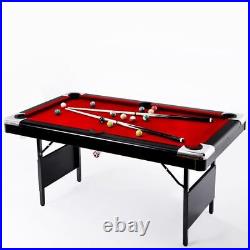 Billiards Table Portable Pool Table Easy Folding for Storage Billiard Table Set