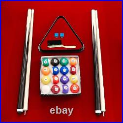 Billiards Table Portable Pool Table Easy Folding for Storage Billiard Table Set