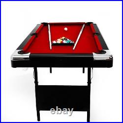 Billiards Table Portable Pool Table Easy Folding for Storage Billiard Table Set