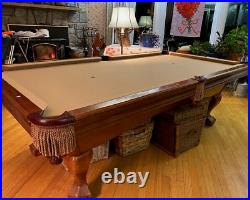 Brunswick 8' Pool Table Slate Bradford The Game Room Store Nj 07004 Dealer