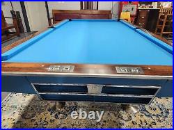 Brunswick 9' Gold Crown Pool Table