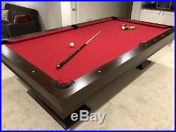 Brunswick 9 Professional Pool Table. Flawless Condition. Diamond Cut Series