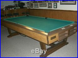 Brunswick 9FT VIP Slate Pool Table with Accessories