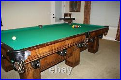 Brunswick Alexandria antique pool table 9ft