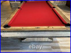 Brunswick Billiards Edinburgh 8ft. Pool table free accessory kit