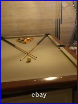 Brunswick Contender Pool Table and Accessories for sale used In Great Condition