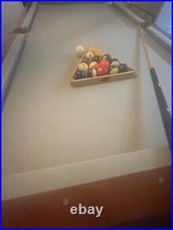 Brunswick Contender Pool Table and Accessories for sale used In Great Condition
