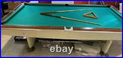 Brunswick Gold Crown 1 Pool Table 9 Foot Professional with ball return system