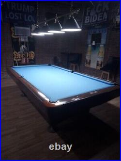 Brunswick Gold Crown 9 foot pool table (used)