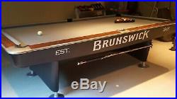 Brunswick Gold Crown II pool table - 9 foot