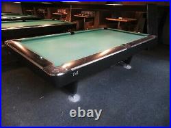 Brunswick Gold Crown IV Black Matt 9' Pool Table