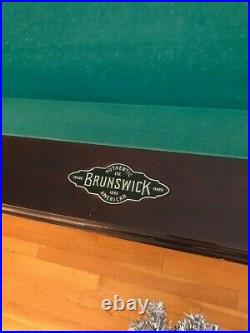 Brunswick Pool Table 8ft