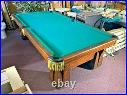Brunswick Pool Table Arcadian Rare Antique 9ft Collector Item Billiards 1923
