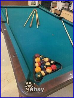 Brunswick Pool Table SLIGHTLY USED GREAT CONDITION Nearly Brand New