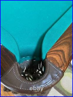 Brunswick Pool Table Snooker Mahogany #102799 Used