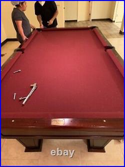 Brunswick Ventura billiard pool table 8 ft