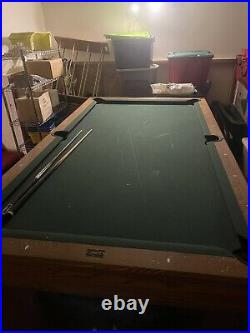 Brunswick pool table used 8ft