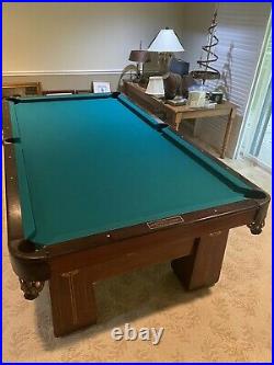 Brunswick regina antique Pool Table 1924