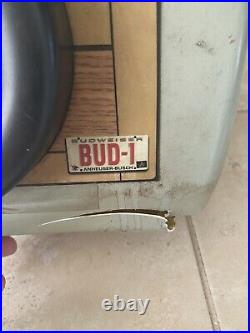 Budweiser Pool Table Light Woody Vintage (Please See Pictures For Condition)