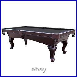 Championship Saturn II Billiards Cloth Pool Table Felt Black 8-Feet