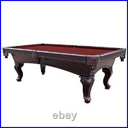 Championship Saturn II Billiards Cloth Pool Table Felt, Burgundy, 8-Feet
