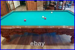 Charles Porter Carom Pool Table + Accessories (Excellent Condition)