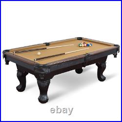 Classic Sports Brighton 87 Billiard Pool Table in Tan