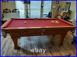 Custom Pool Table, 7 3/4ft long 4ft tall