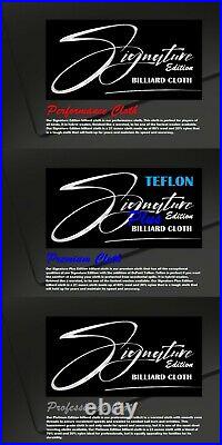 DB Entertainment 7' Signature Edition Billiard Pool Table Fabric Cloth Felt