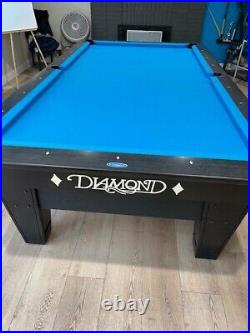 Diamond PRO AM Pool Table 4.5 x 9 4.25 pockets. Less than 1 year old