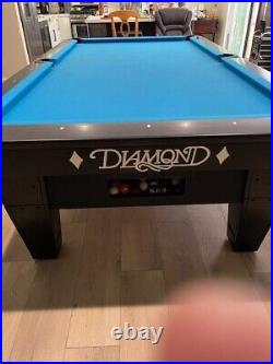 Diamond PRO AM Pool Table 4.5 x 9 4.25 pockets. Less than 1 year old