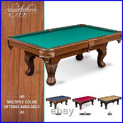 Eastpoint Sports Masterton Green Billiard Table Bar-Size Pool Table 87 Inch